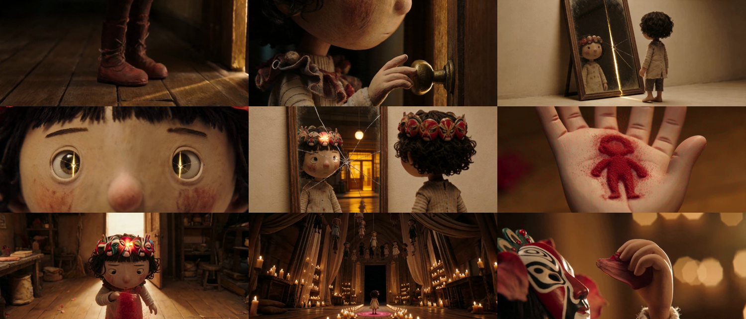 Character storyboard grid